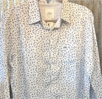 Zexi - Men's Floral Button Shirt