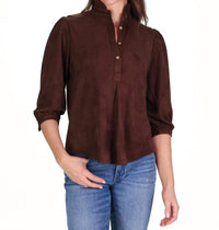 Duffield Lane - Mckenzie Washable Suede Top