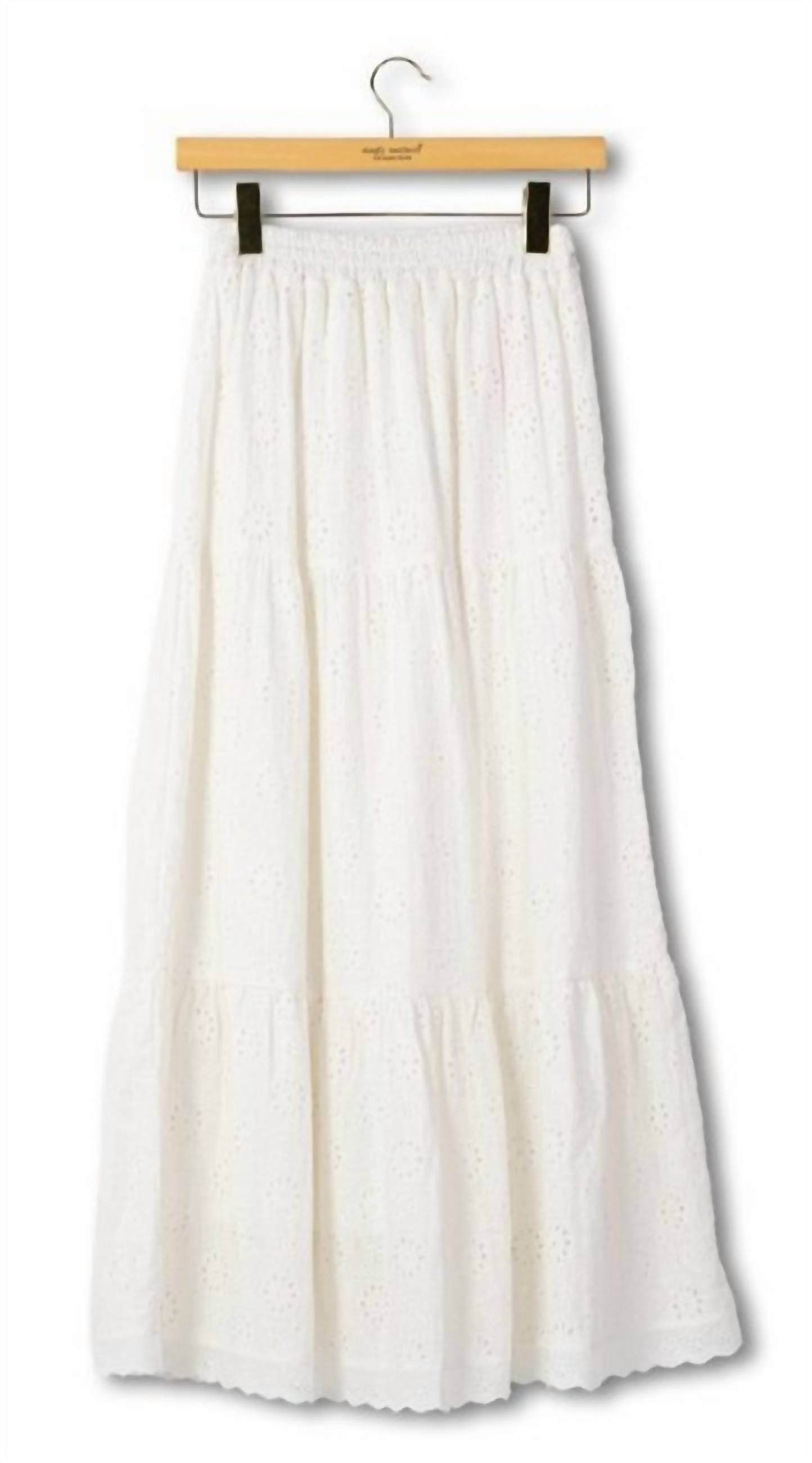 Simply Southern - Tiered Maxi Skirt