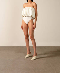 Adriana Degreas - Coquille De Mer Strapless Bodysuit