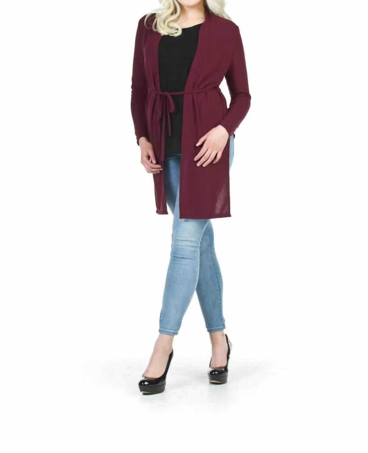 Papillon - Tie Front Cardigan