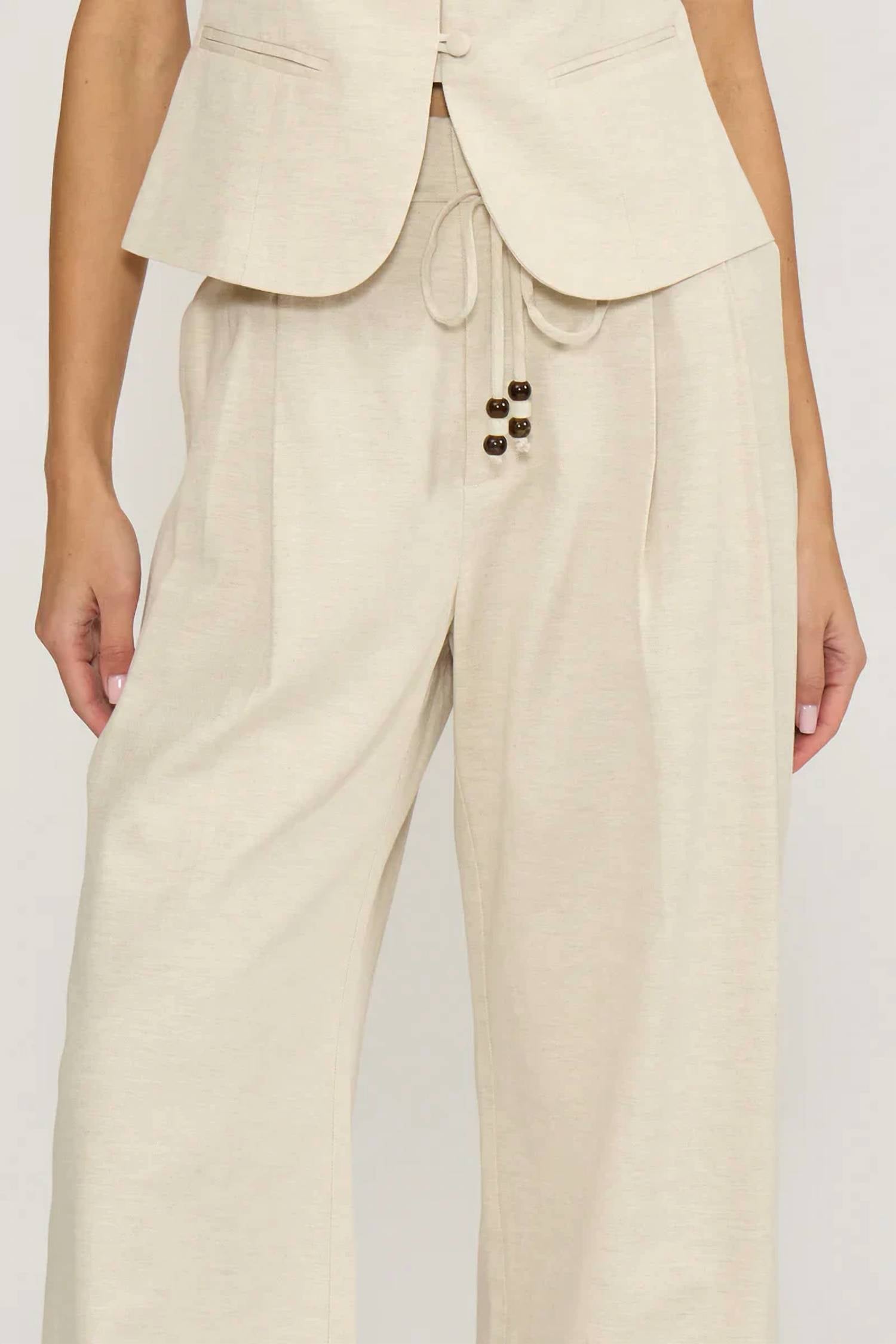 Lucy Paris - Logan Tie Pant