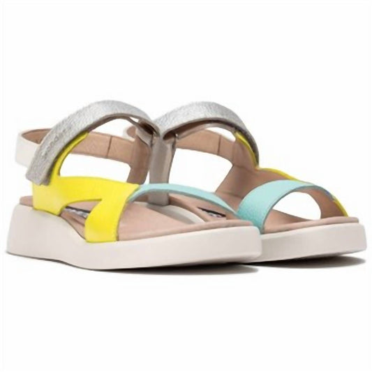 Seven Wonders - Women's Open Toe Low Wedge Sandal