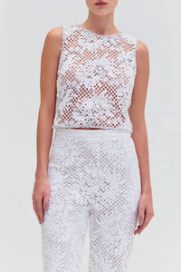 Patbo - Hand-beaded Lace Top
