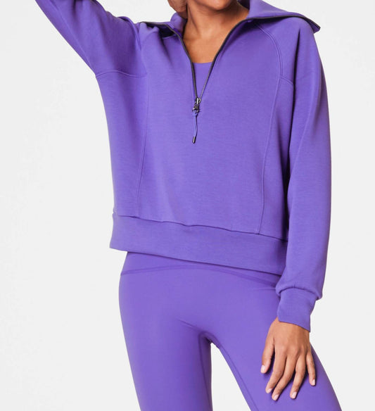 Spanx - Air Essentials Half Zip Top