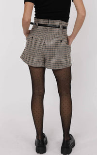 Sage The Label - Memorabilia Belted Shorts
