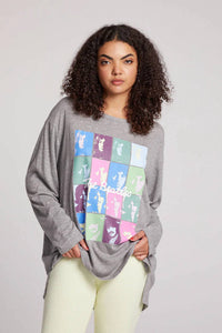 Chaser - Beatles Vintage Collage Long Sleeve Tee