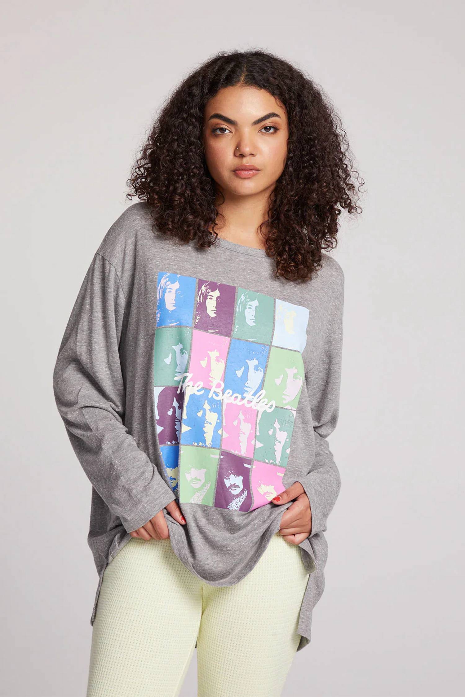 Chaser - Beatles Vintage Collage Long Sleeve Tee