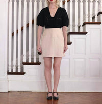 Rose Velvet - Zhenya Linen Skirt
