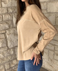 Long Sleeve Round Neck Tunic
