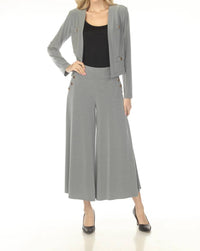 Joseph Ribkoff - Open Front Long Sleeve Bolero Jacket
