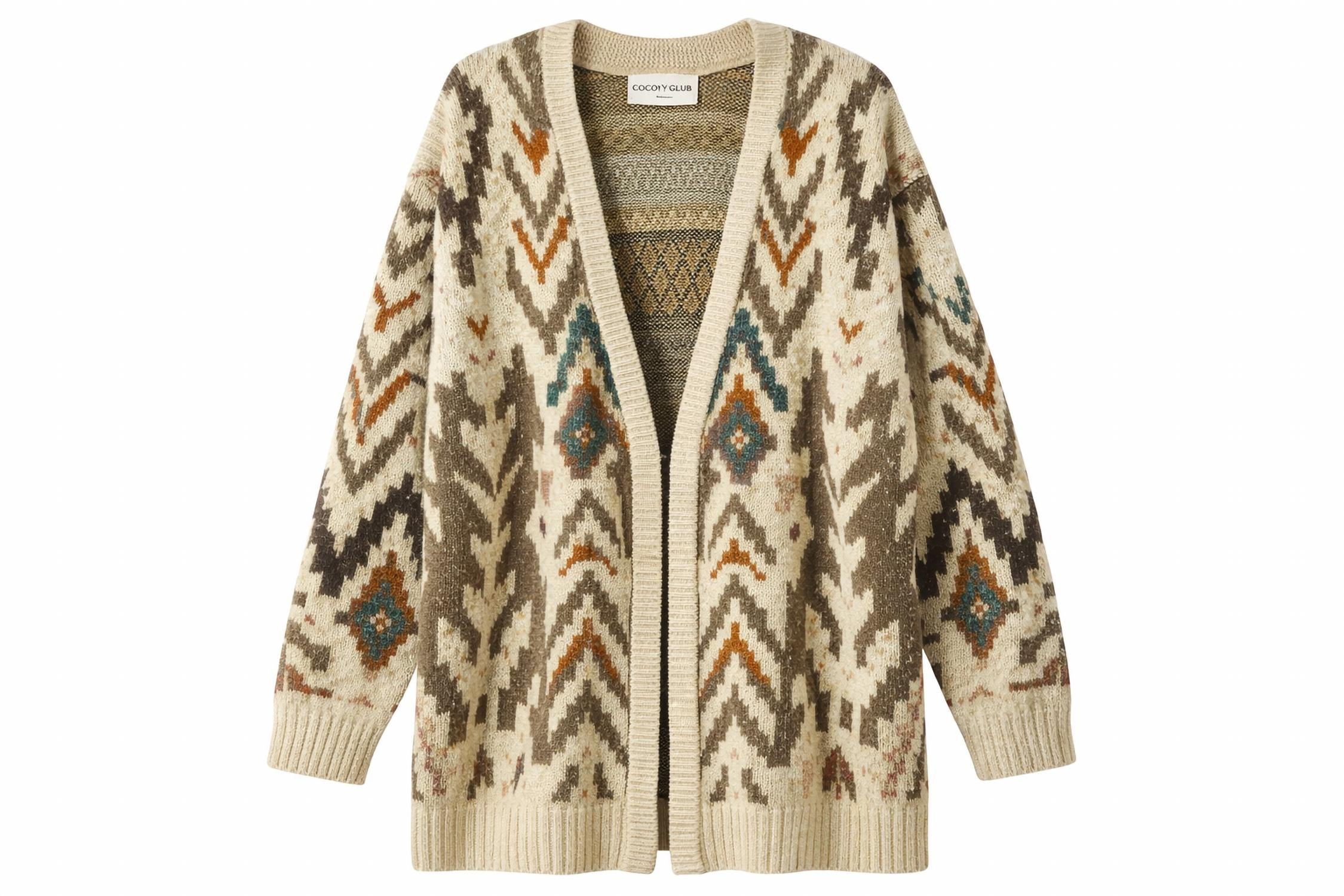 Coco Y Club - Women's Patterned Sweater