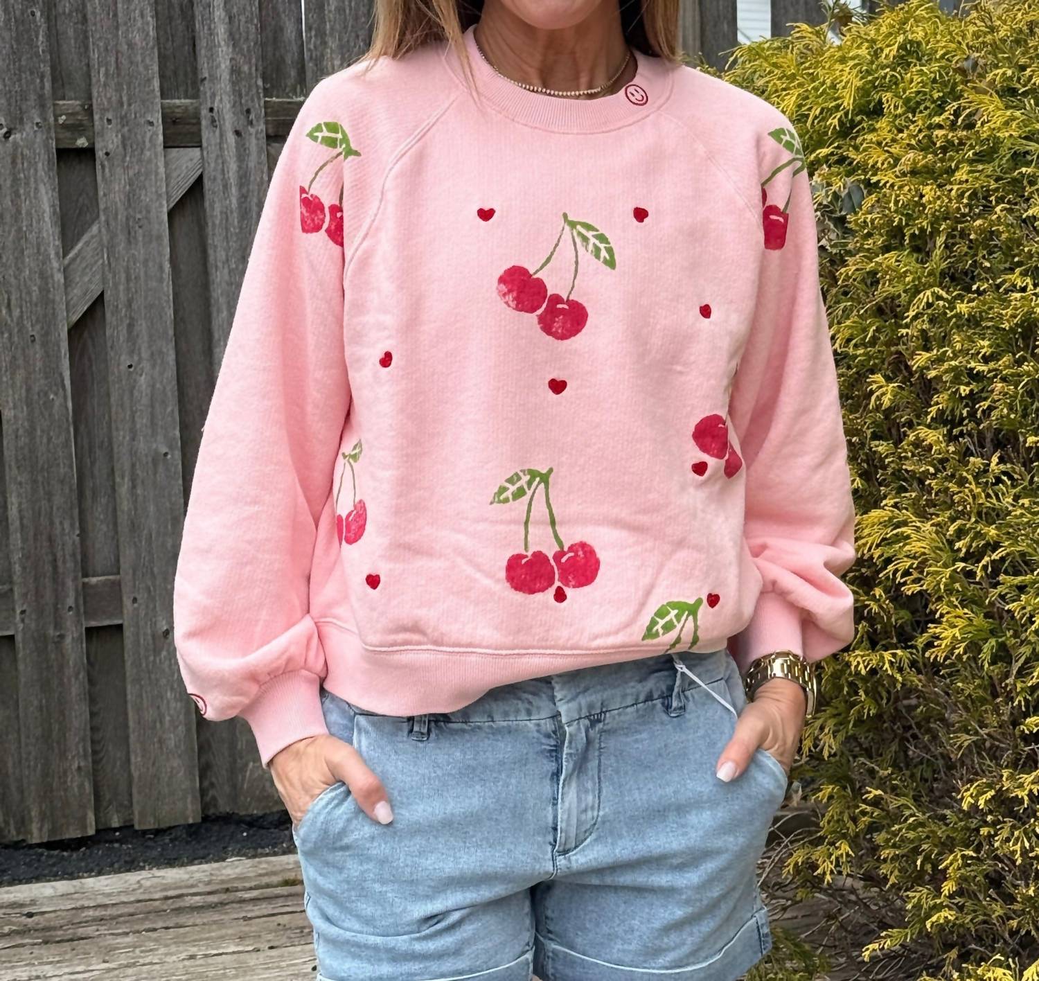 Just Madison - Cherries Sweatshirt