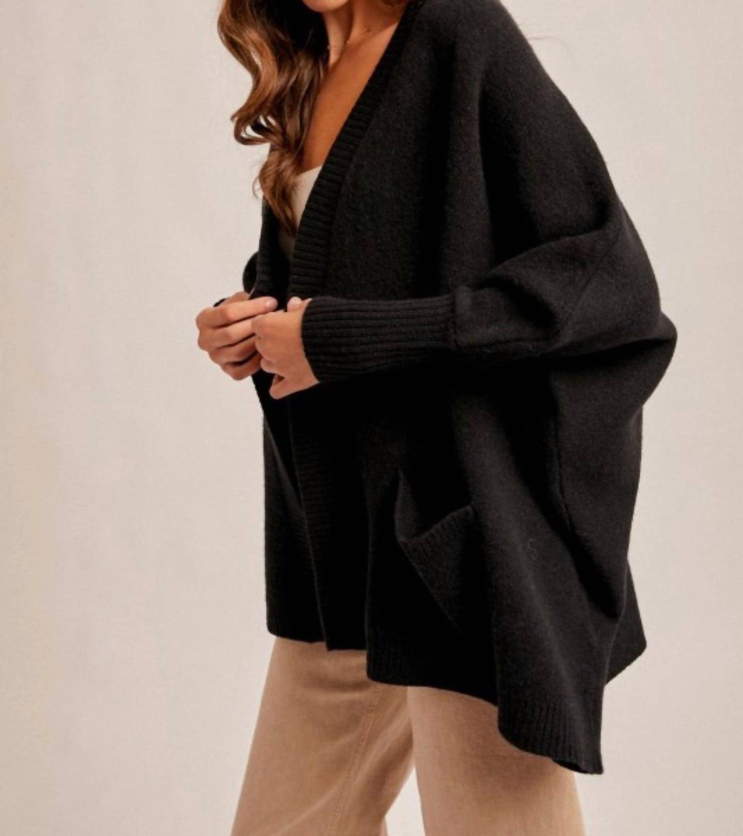 Hem & Thread - LAURA DOLMAN SLEEVE CARDIGAN