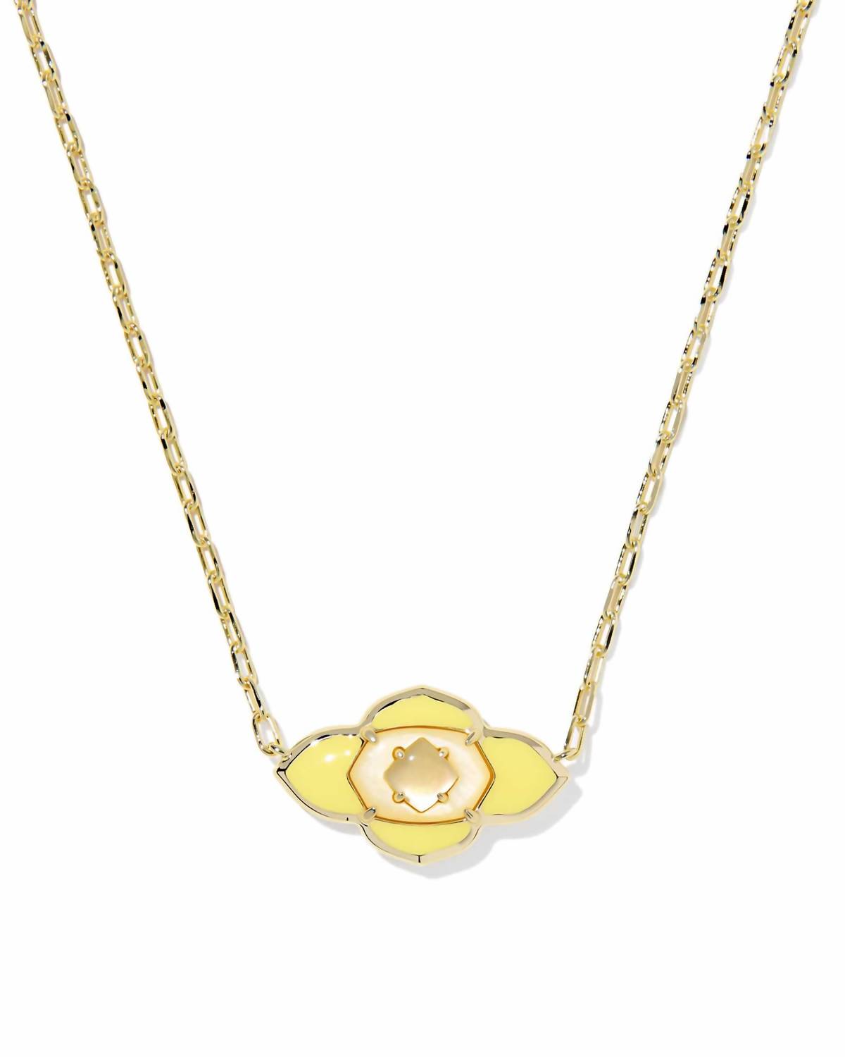 Kendra Scott - Women's Abbie Medallion Short Pendant Necklace