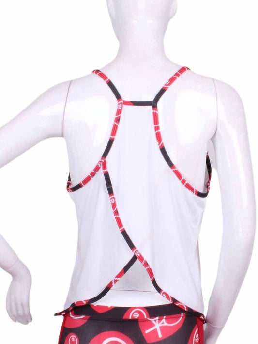 Love Love Tennis - Women's Heart Binding Baggy Tennis Tank