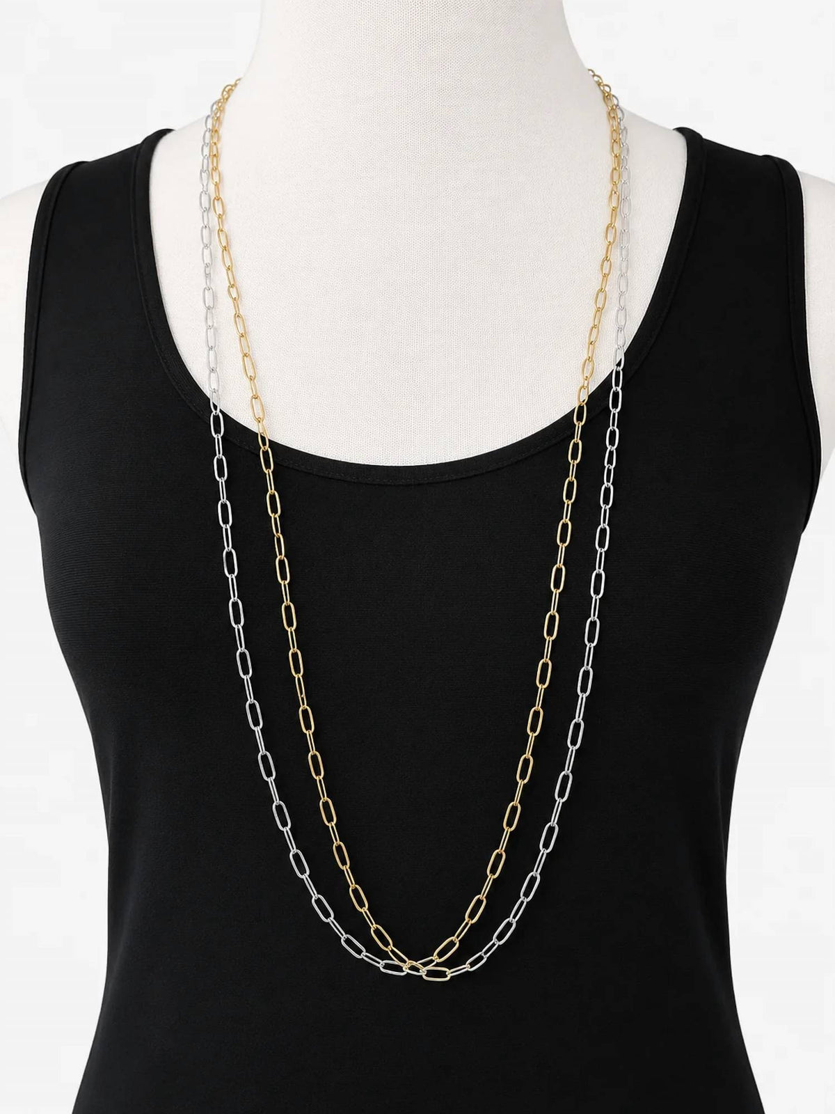 No Whining Designing - Women's Paperclip Chain Necklace