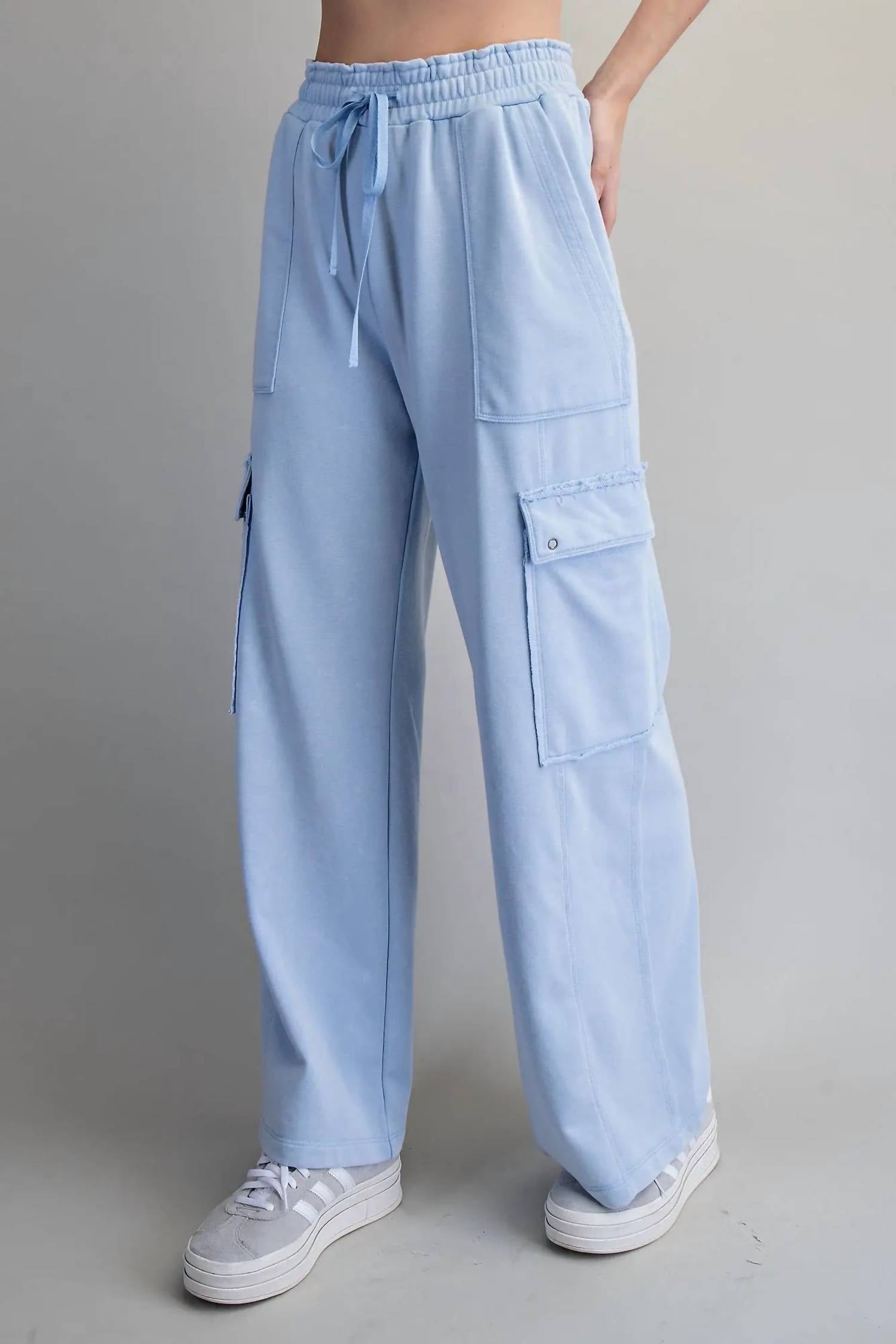 Ee:Some - Lucy Washed Cargo Sweatpants