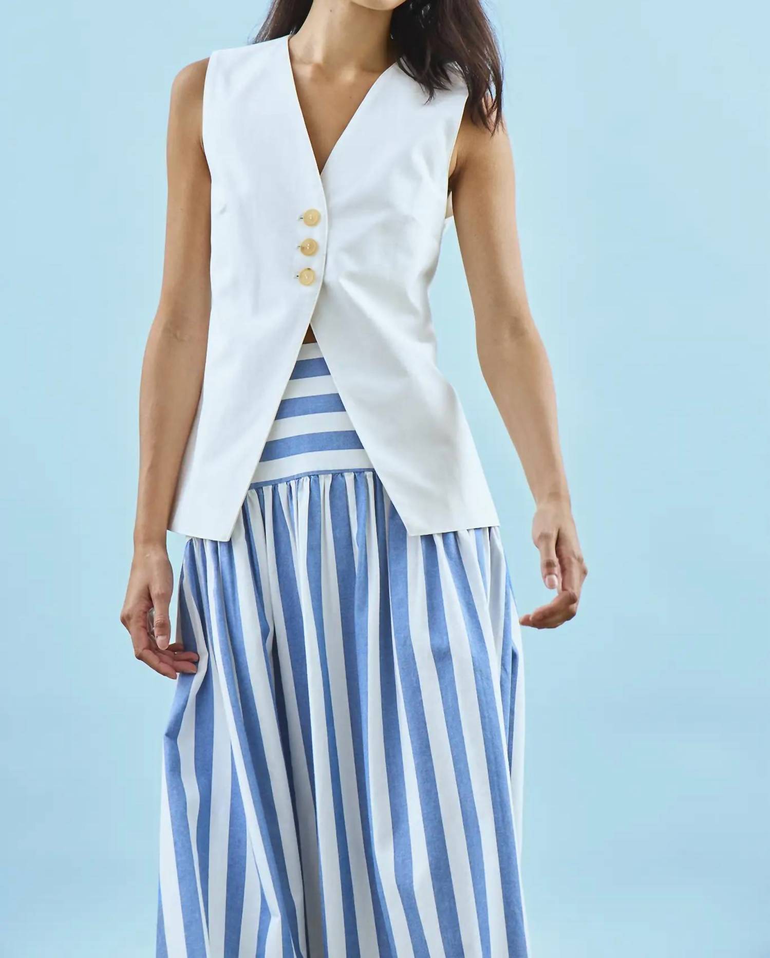 Hunter Bell - Juno Stripe Pull-on Pants
