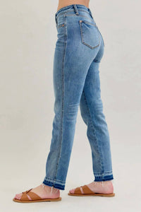 Judy Blue - Rigid Magic Release Hem Boyfriend Jeans