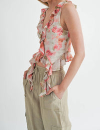 Sage The Label - Divine Feminine Ruffled Tank