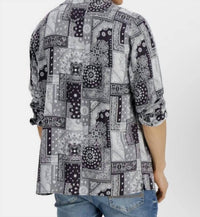 Sun + Stone - Bandana Woven Rayon Shirt