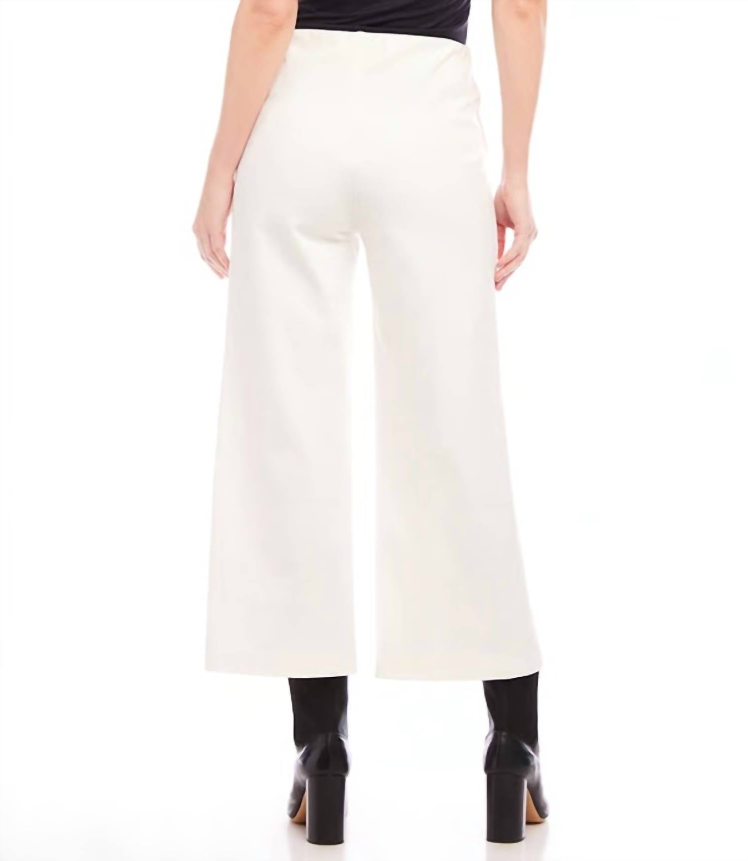 Karen Kane - Pintuck Wide Leg Pants