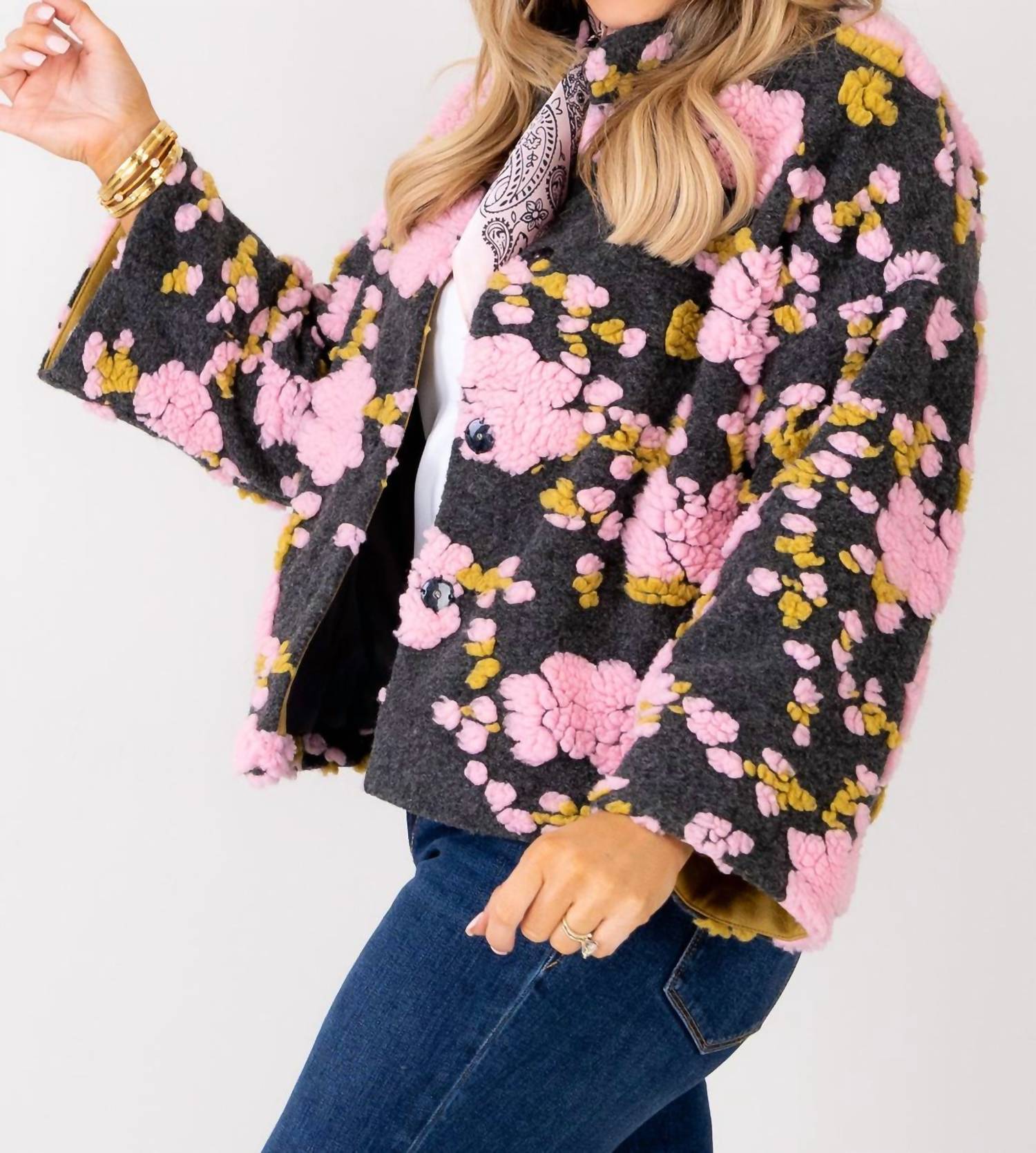 Ivy Jane - Puff Floral Jacket