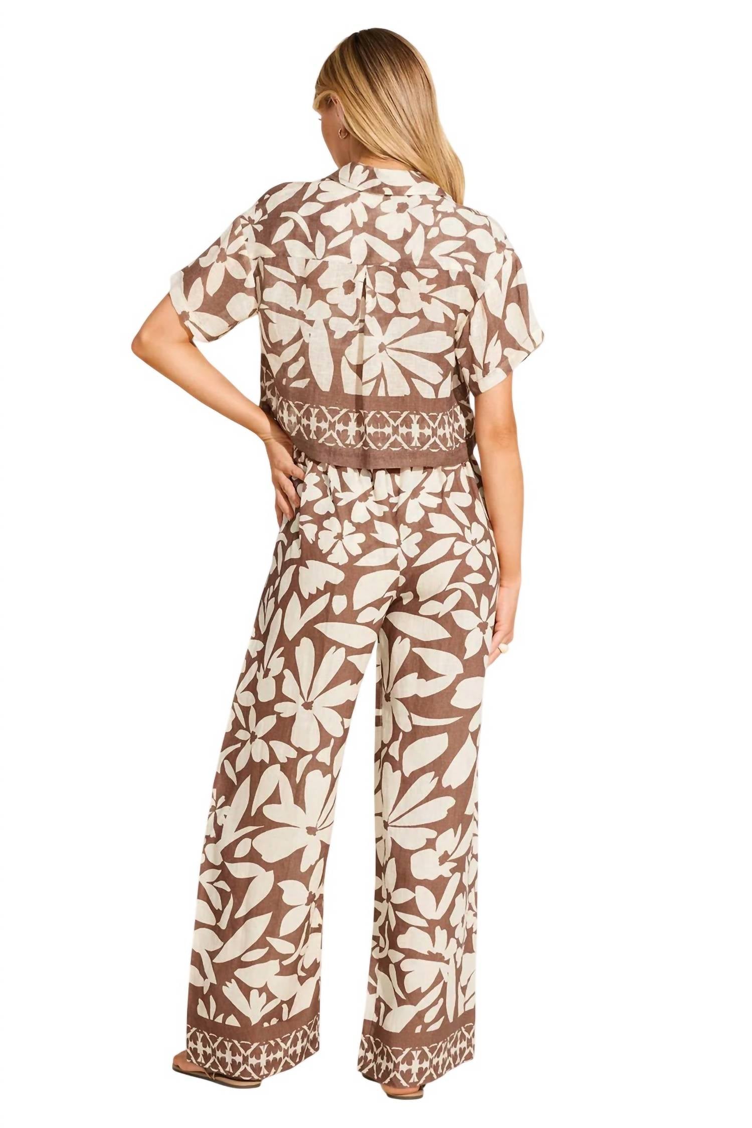 Vitamin A - Hana Cropped Shirt