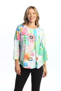 Jess & Jane - Soft Touch Round Hem Top
