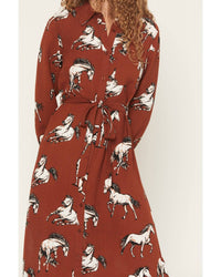 Cotton & Rye - Horse Print Dress
