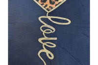 Made In Italy - Wild Love Fleece V-Neck Tee