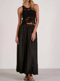 Elan - Cassidy Crochet Knit Tank Top