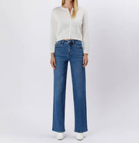 Lovervet - Elle Tummy Control 90's High Rise Wide Leg Jeans