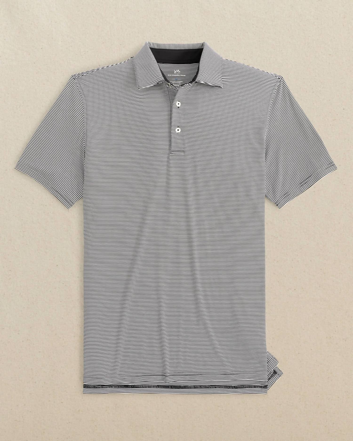 Southern Tide - Men's Short Sleeve Brrreeze Meadowbrook Stripe Polo
