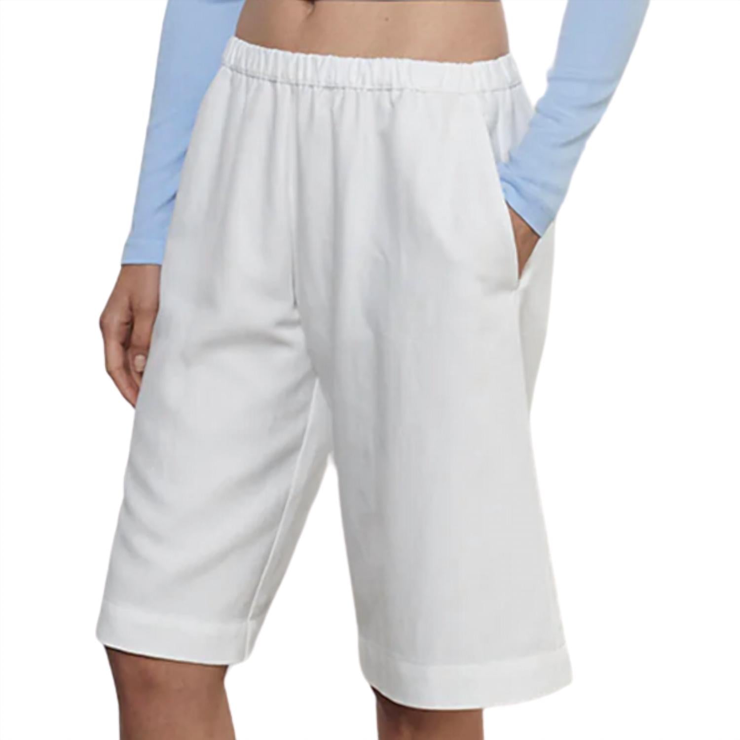 Enza Costa - Women's Twill Bermuda Short