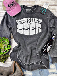 Beer & Whiskey Sweatshirt