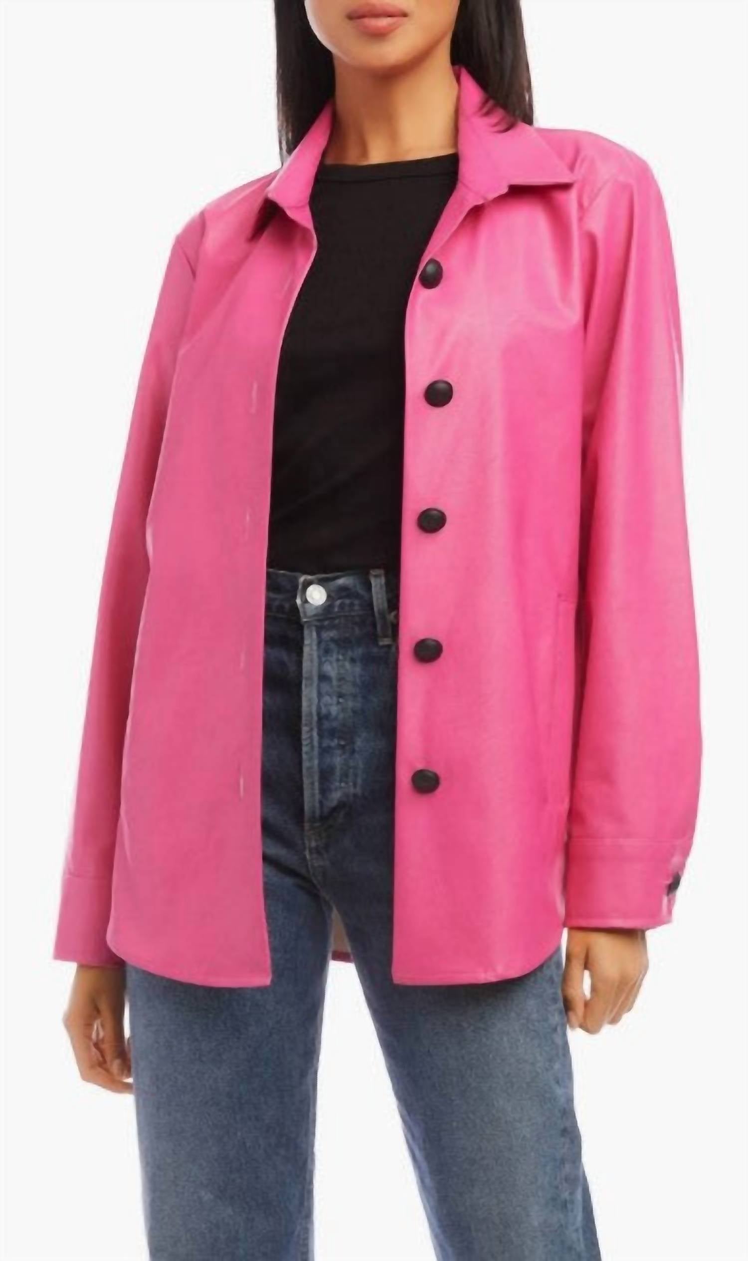 Fifteen Twenty - City Faux Leather Jacket