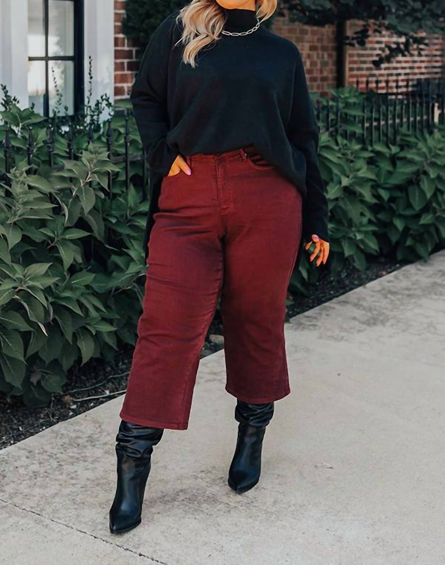 Judy Blue - Kenzo High Waist Wide Leg Jeans - Plus