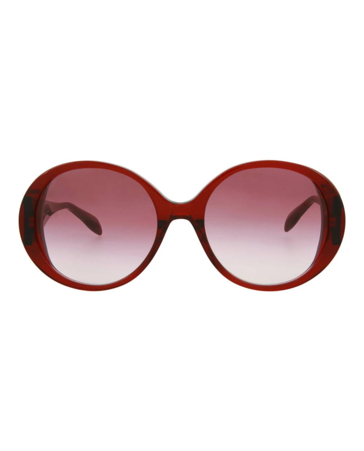 Alexander Mcqueen - Women's Round-frame Acetate Sunglasses
