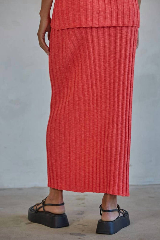 By Together - Isla Knit Midi Skirt
