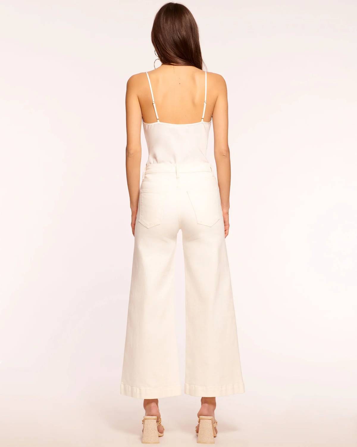 Ramy Brook - Cropped Wide Leg Jeans
