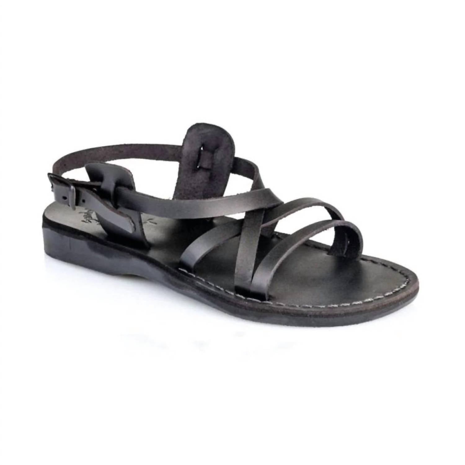 Tzippora Leather Strappy Slingback Sandal