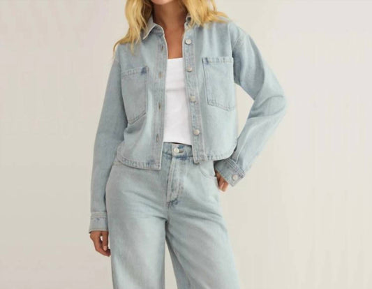 Z Supply - All Day Denim Cropped Jacket