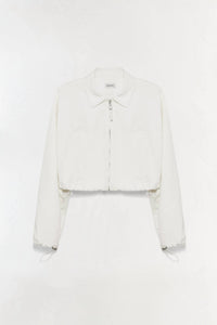 SIMKHAI Colsen Jacket in white - women's jacket - view 6