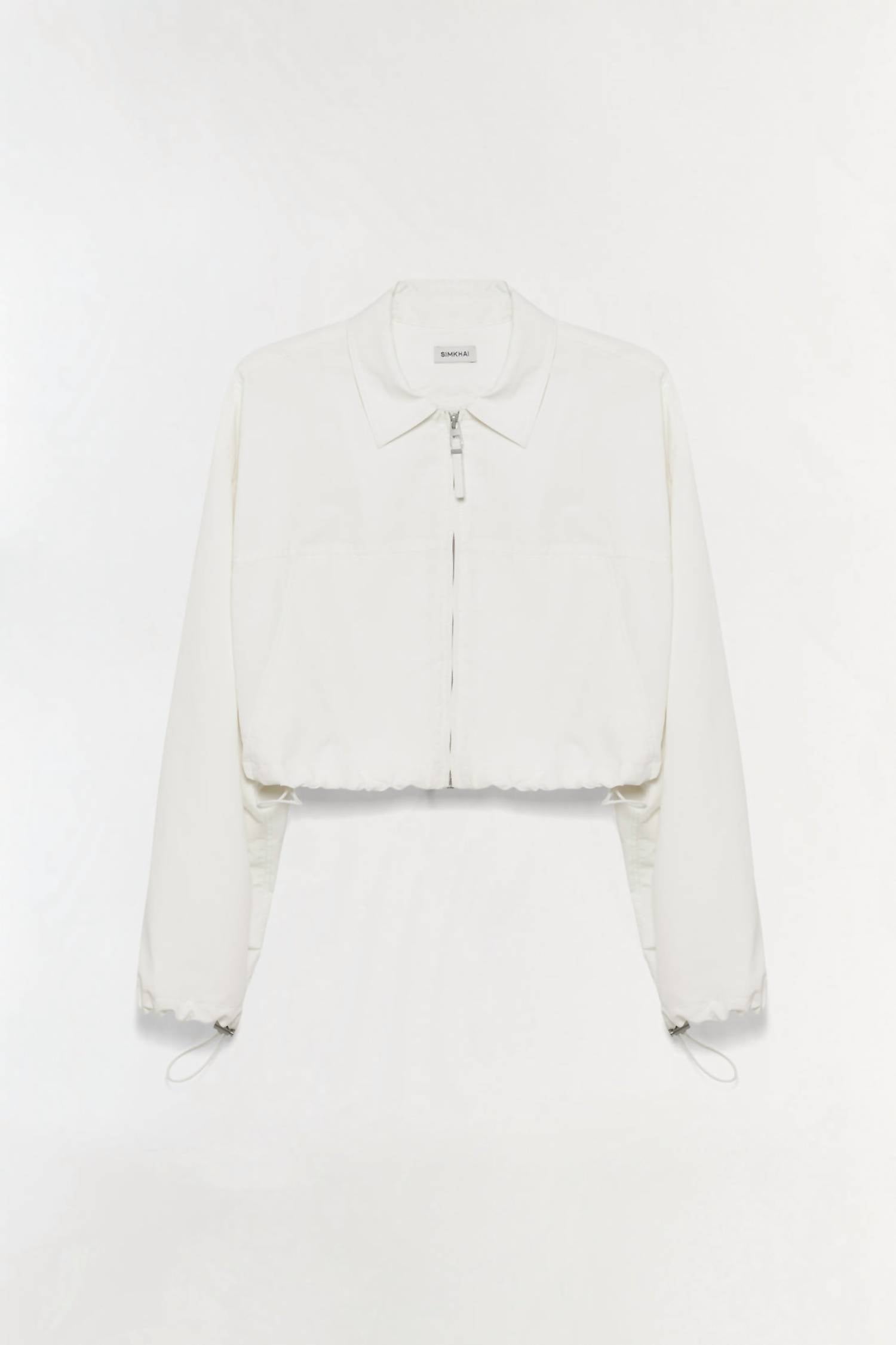 SIMKHAI Colsen Jacket in white - women's jacket - view 6