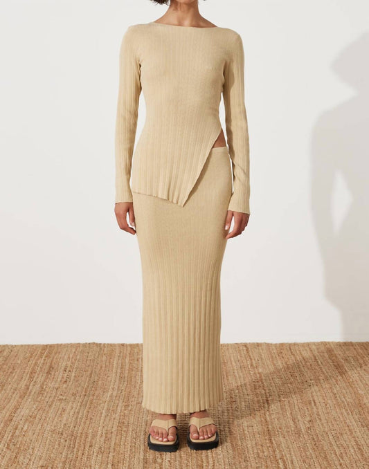 Zulu & Zephyr - Rib Knit Skirt