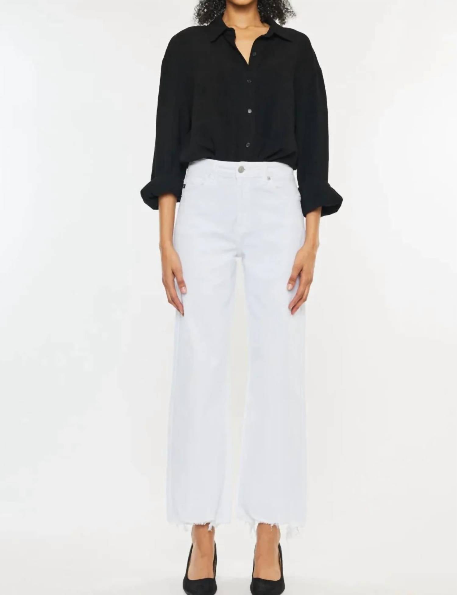 Kancan - Skyla High Rise Slim Straight Leg Jeans