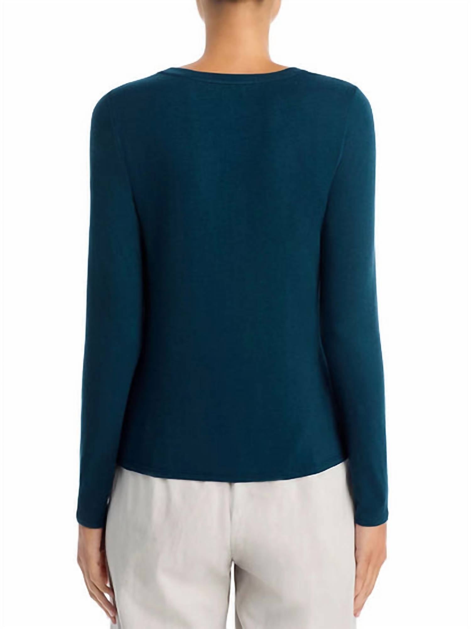 Eileen Fisher - Women's Round Neck Top