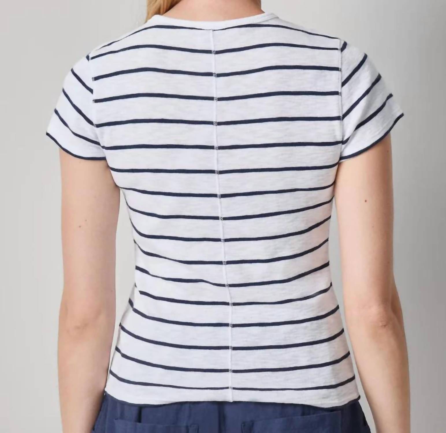 Lilla P - Stripe Crewneck Tee